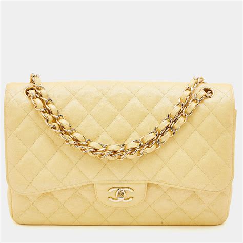 yellow chanel classic flap|chanel classic flap price australia.